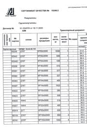 прутки к5969 Д16 ф 60,0 ч.1 Сертификат на прутки к5969 Д16 ф 60,0 ч.1