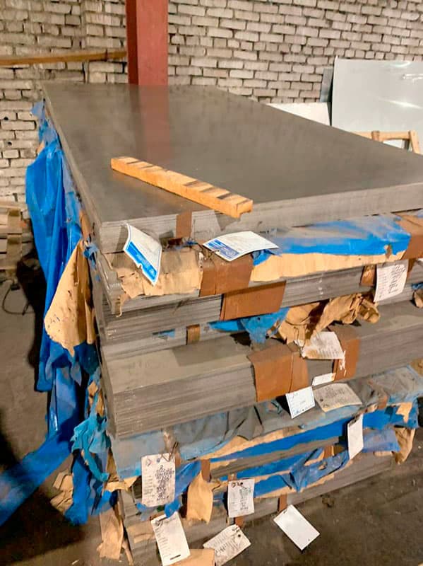 Листовой алюминий